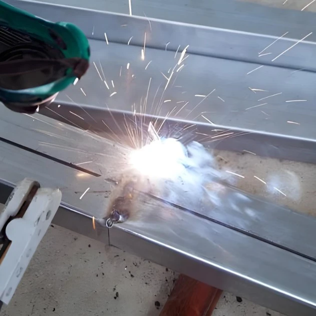 Lattice Column Welding Processing